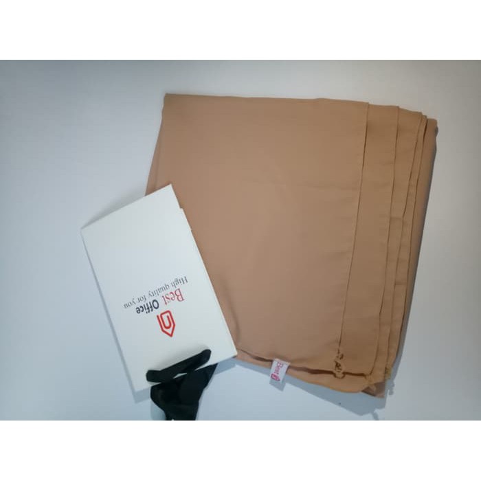Jual Hijab Segiempat Polos Warna Coklat Susu Best Office | Shopee Indonesia