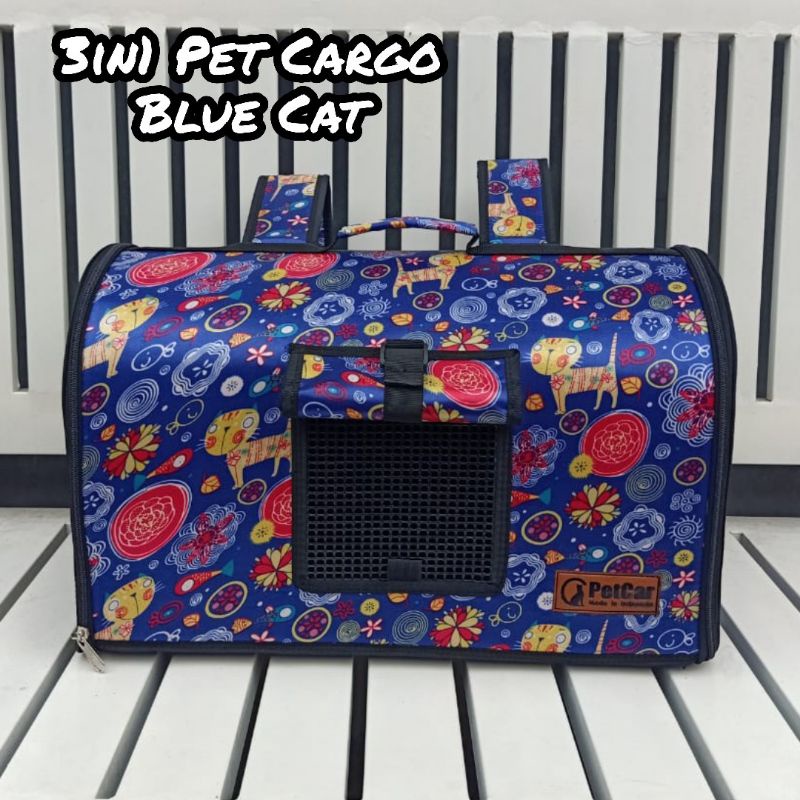 Jual Pet cargo pet travel pet carrier pet food tas hewan / tas reptil