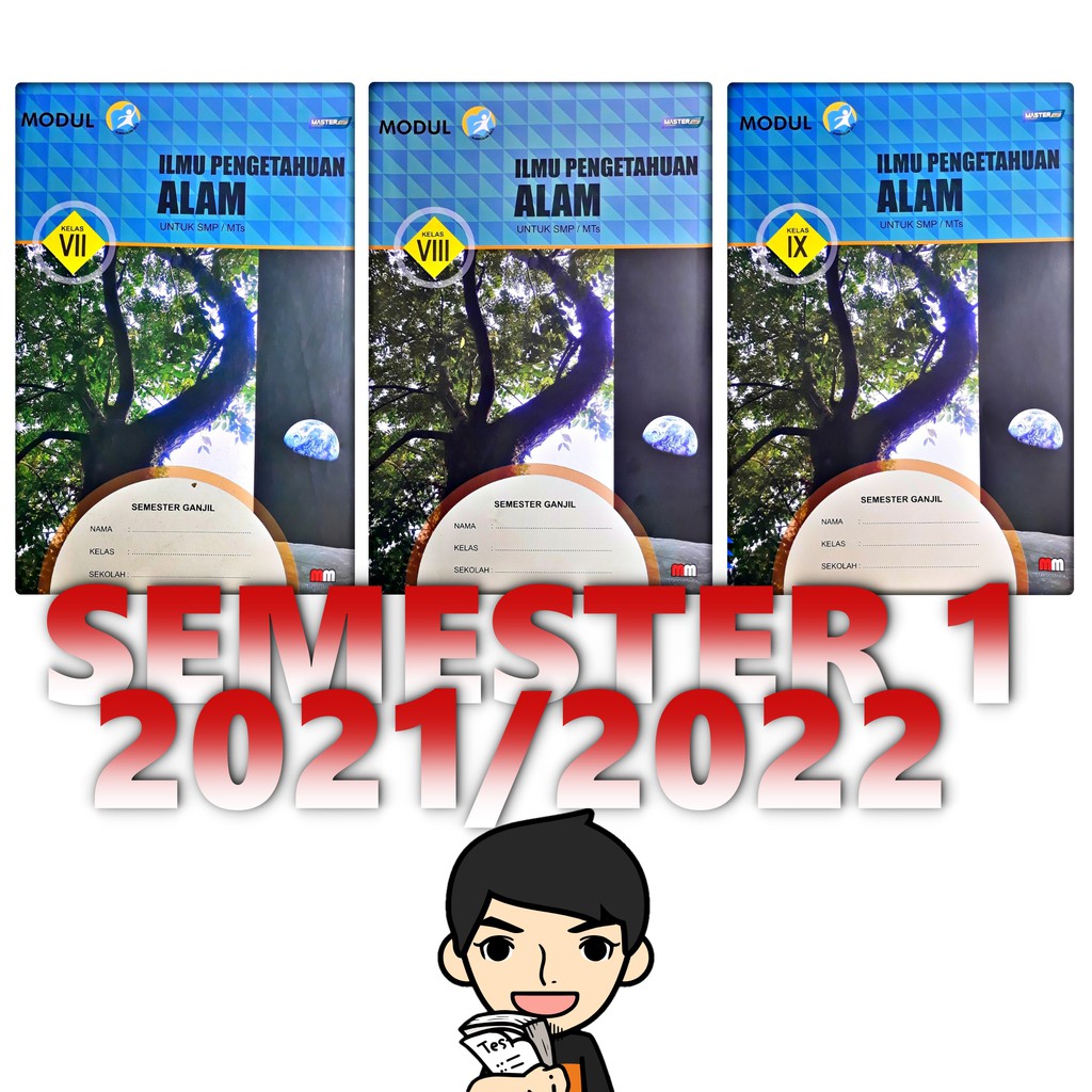 LKS IPA SMP KELAS 7 8 9 SEMESTER 1 2021/2022 mm Shopee