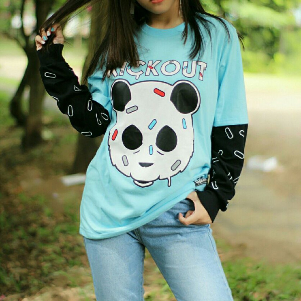 Download Desain Baju Kaos Gambar Panda Desaprojek