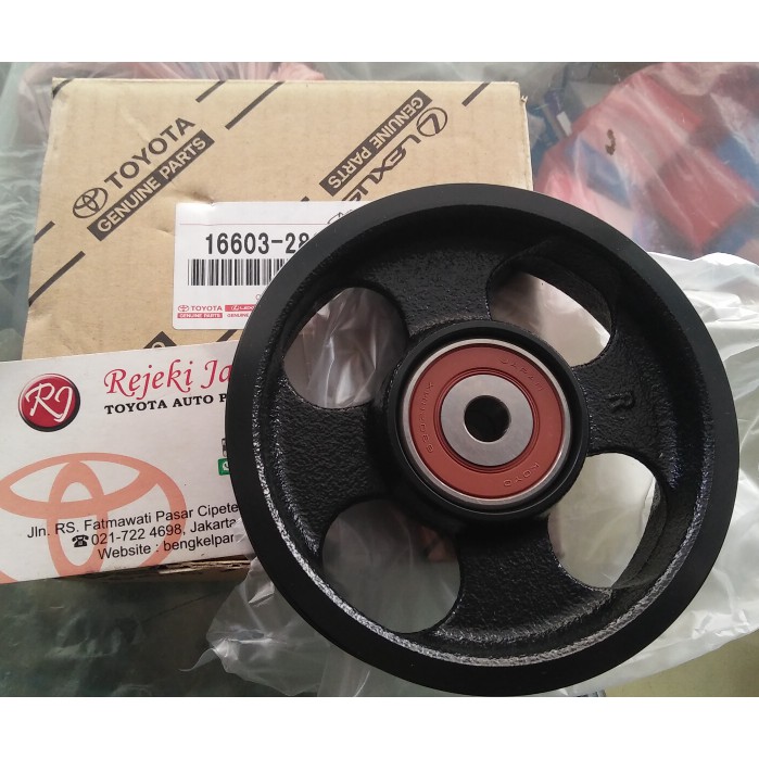 Jual Pulley Idler New Alphard Vellfire ANH20 Estima Rav4 2400CC