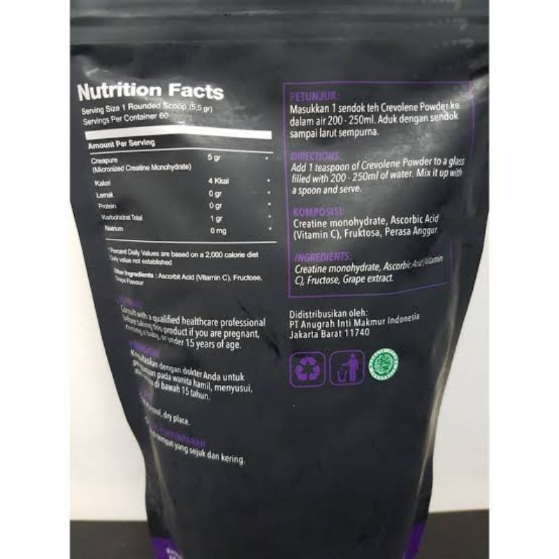 Jual Evolene Crevolene Creatin - Agen Lampung Indonesia|Shopee Indonesia
