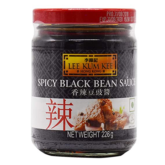 Lee Kum Kee Spicy Blackbean Sauce Tausi Hitam Pedas Pasta Kacang
