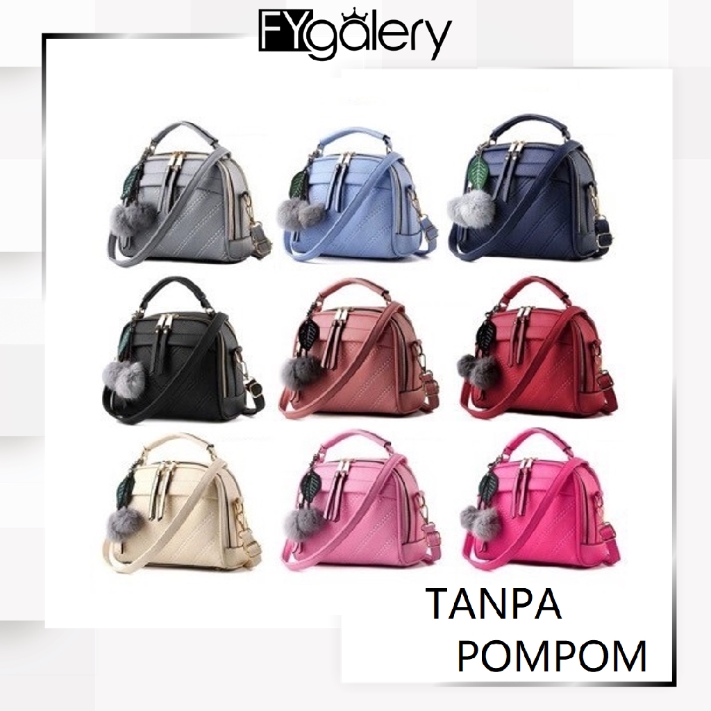 FYGALERY FYG1004 KOREA IMPORT SLING BAG BATAM BAG CHEAP MODE BAG: