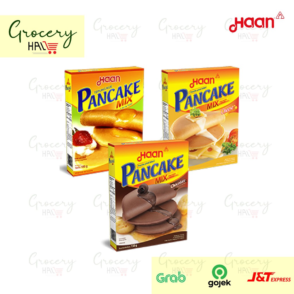 PANCAKE HAAN ( VANILLA / CHEESE / COKLAT ) Shopee Indonesia
