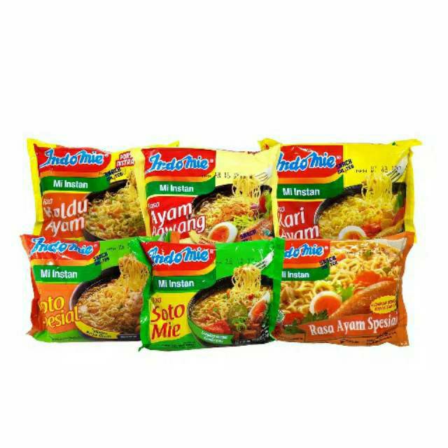 Indomie goreng dan kuah all variant Shopee Indonesia