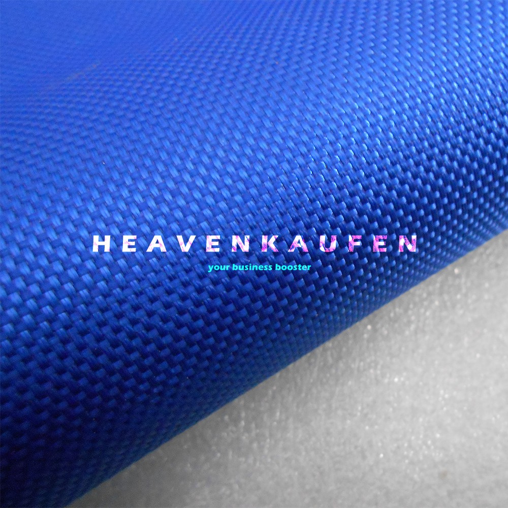 Bahan Kain Tas Polyester 1680D Double Warna Biru Meteran Shopee Indonesia