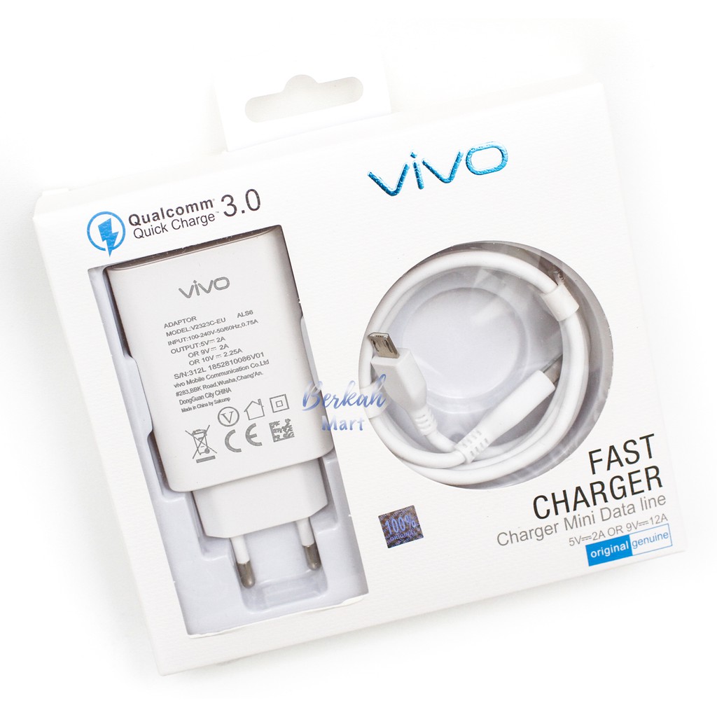 CHARGER VIVO V17 S1 PRO S1 Z1 V15 V11 PRO ORIGINAL FAST CHARGING