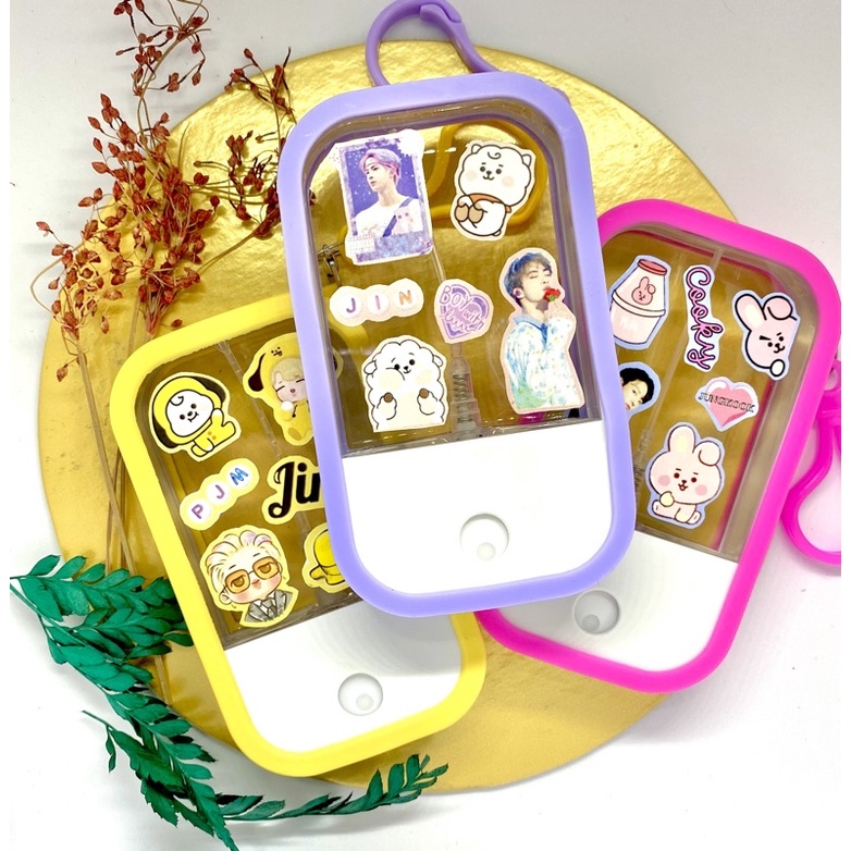 Jual Hand Sanitizer BTS Hand Sanitizer BT21 Spray Botol Kotak Gantung