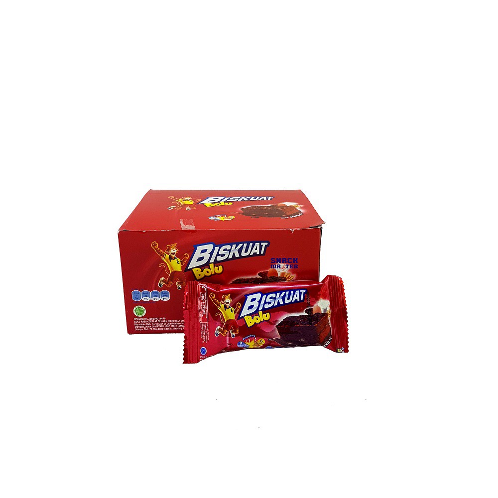 Biskuat Bolu Cokelat, Bolu Pandan Netto 12Bks x 16gr Shopee Indonesia