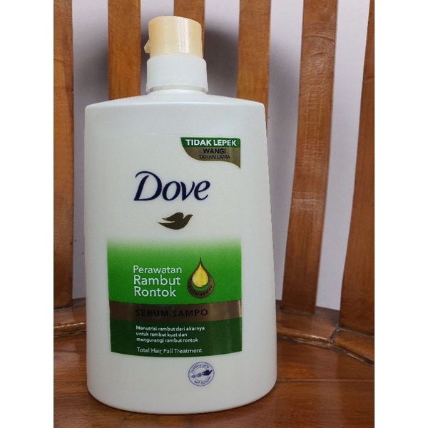 Jual dove shampo total hairfall 900 ml hijau sampo perawatan rambut