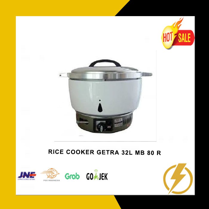 Jual RICE COOKER GAS GETRA 32 LITER MB 80 R Shopee Indonesia