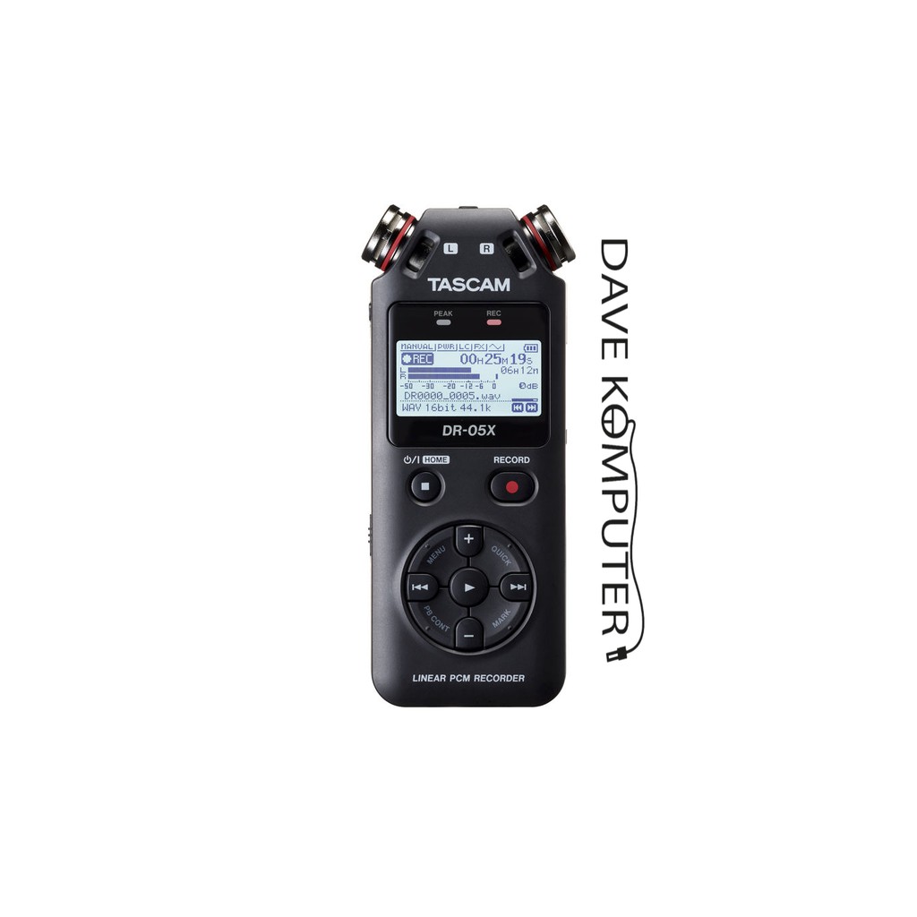 Jual TASCAM DR05X / DR05X / DR 05X Portable Digital Recorder Shopee