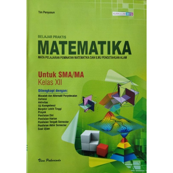 LKS MATEMATIKA PEMINATAN SMA/MA KELAS 12 SEMESTER 1 &amp; 2 I viva pakarindo |  Shopee Indonesia