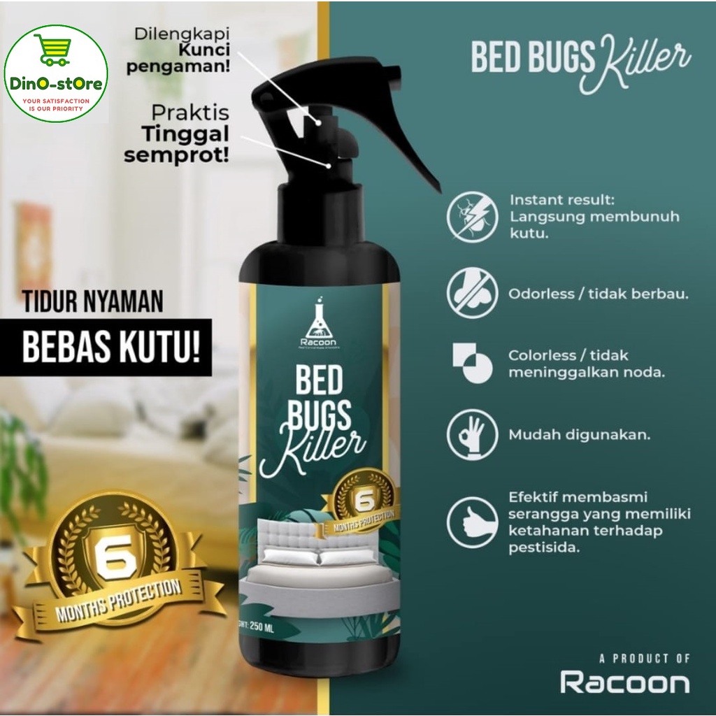 Jual Bed Bugs Killer Obat Pembasmi Tungau Kutu Kasur Anti Tungau Kutu