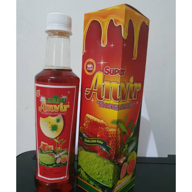 Madu super anvir booster stamina ekstrak daun kelor Shopee Indonesia