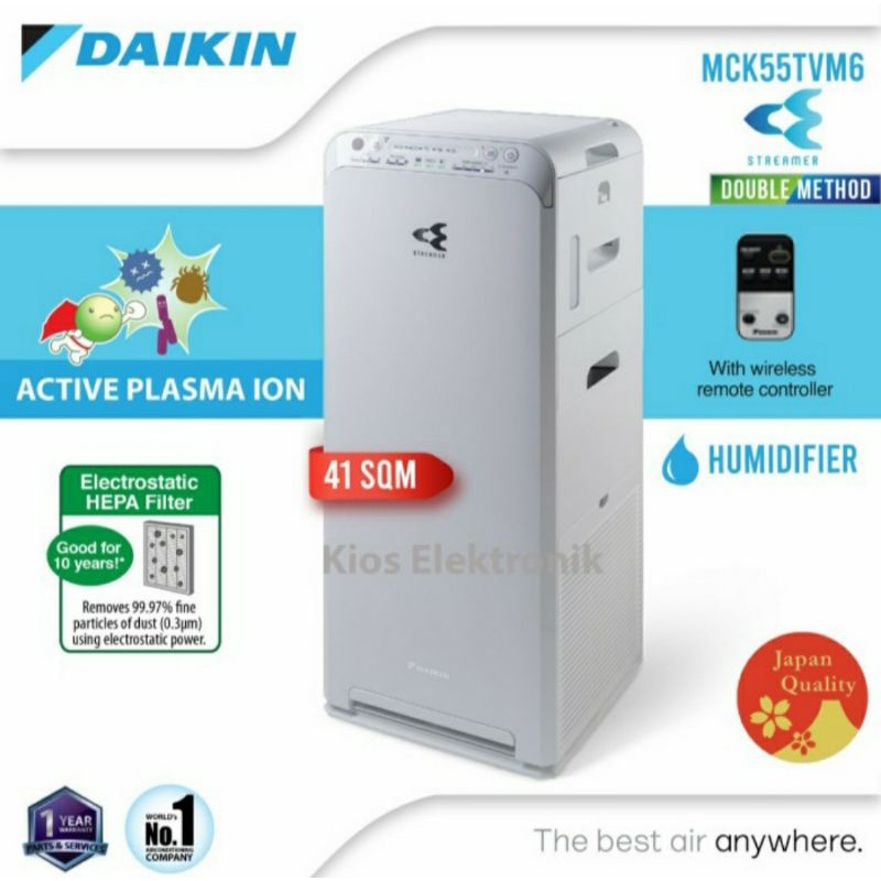 Harga Daikin Mck55tvm6 Air Purifier Dekat Sini