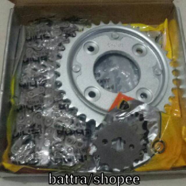 Jual Gearset honda Revo 110 dan absolute revo girset plus rantai