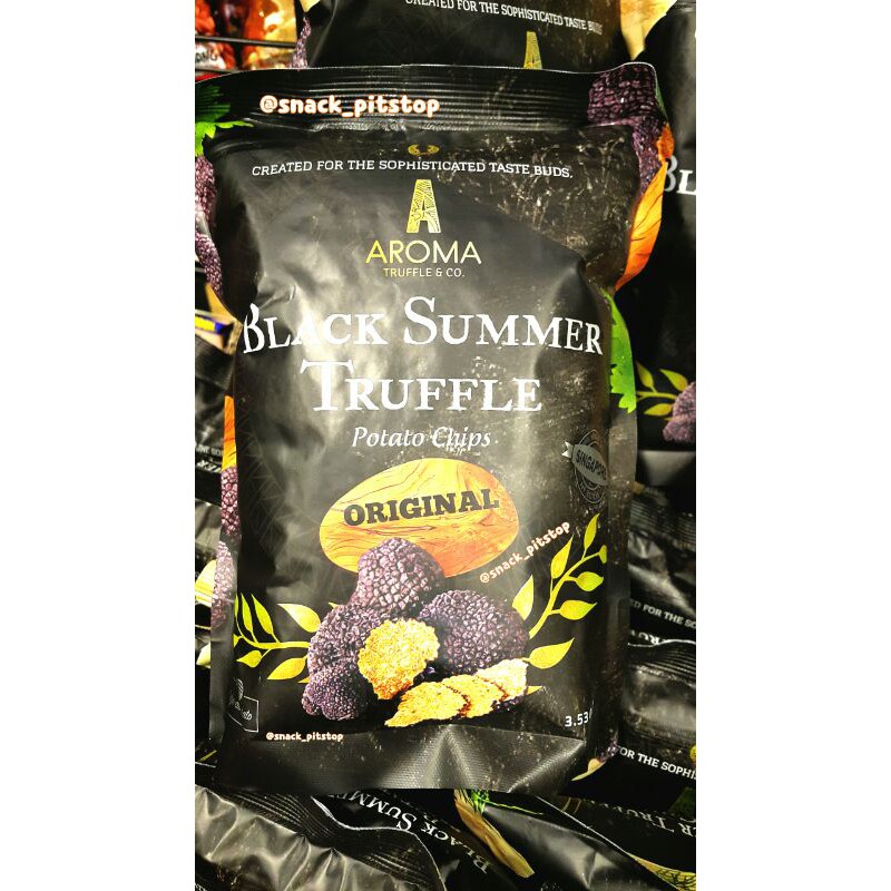 Jual Aroma Summer Black Truffle Potato Chips Original 100 Gr