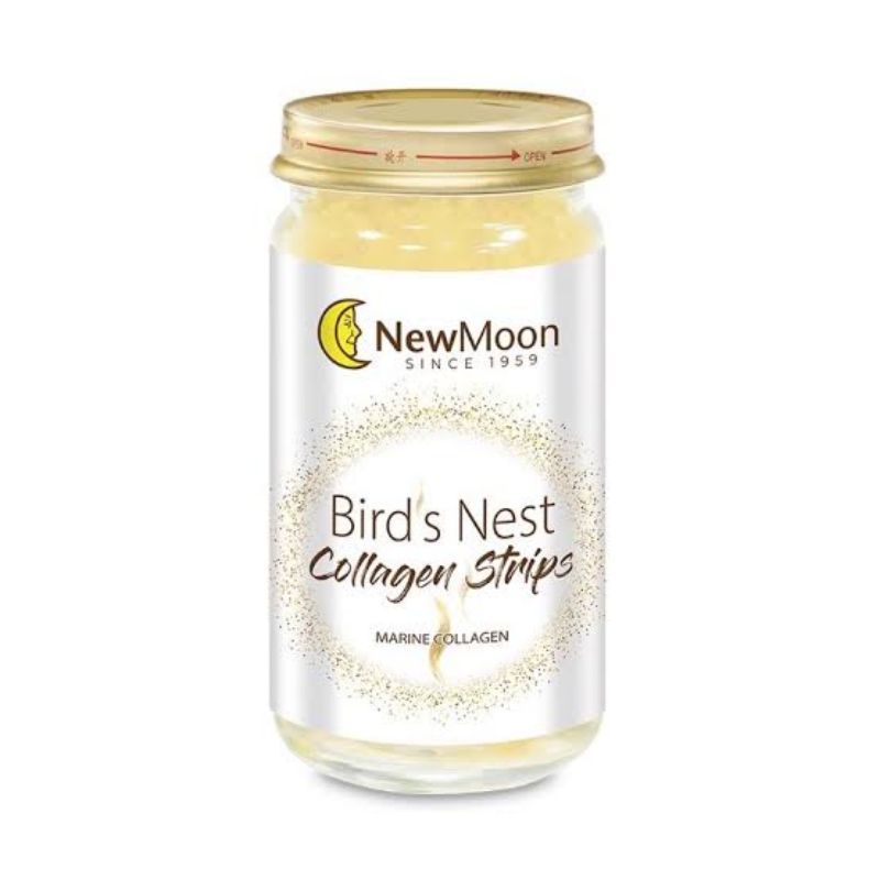 Jual NEW MOON BIRD NEST WITH COLLAGEN STRIPS ORIGINAL