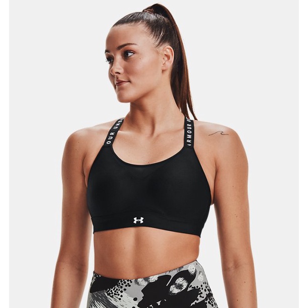 Jual Under Armour Sport Bra Wanita Ua Infinity High Sports Bra -Black/Black | Shopee Indonesia