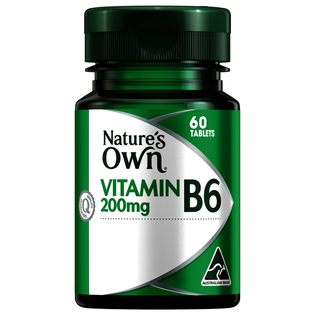 Jual Nature's Own Vitamin B6 200mg 60 TabletsARSIPKAN Shopee Indonesia