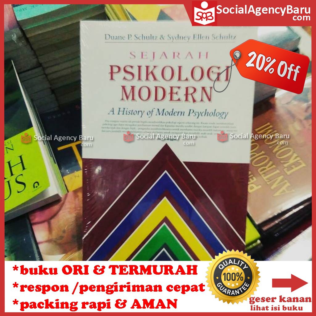 Sejarah Psikologi Modern Edisi 10 Duane P. Schultz Shopee Indonesia