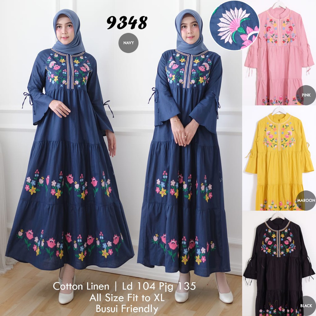 Baju Gamis Busui Terbaru