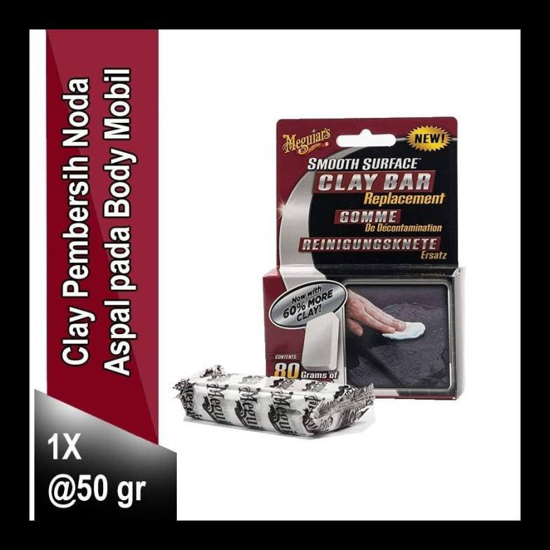 Jual Diskon Meguiars - Meguiar's G1001Eu Individual Clay Bar - Pembersih Mobil Perawatan Kendaraan | Shopee Indonesia