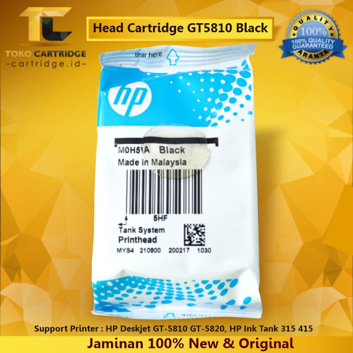 Cartridge Hp Gt 5820 Warna