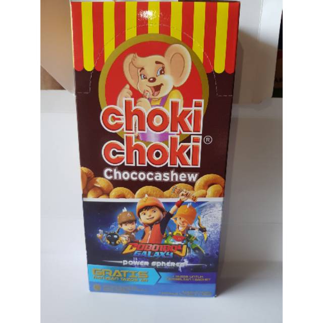 Jual Choki Choki / Chococashew 1 Pak Isi 20 Pcs Edisi Kartu Ar Upin Ipin | Shopee Indonesia