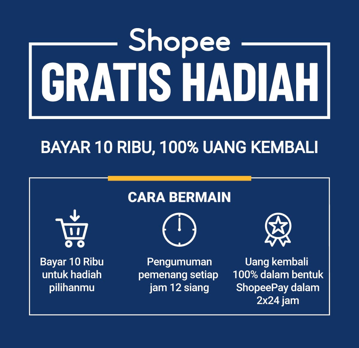 Promo Shopee Beli HP, Kamera, Laptop, Motor dan lainnya
