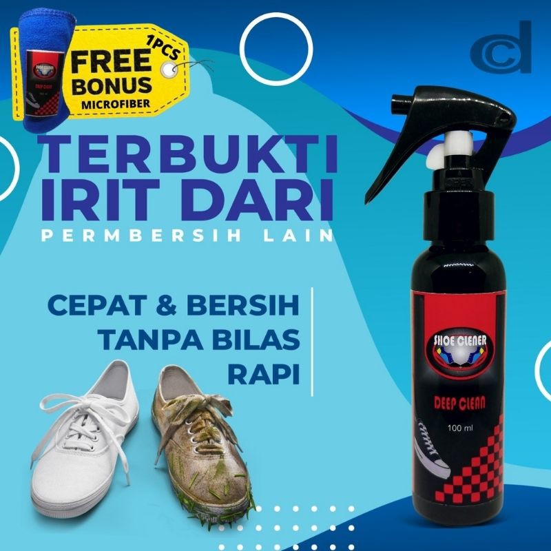 Jual PEMBERSIH SEPATU TINGGAL SEMPROT SHOES CLEANER PEMBERSIH SEPATU