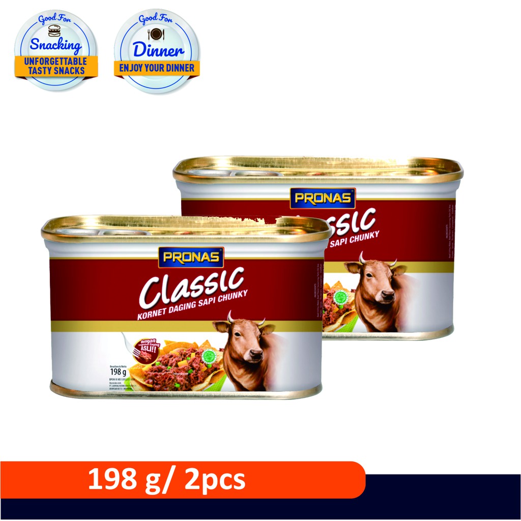 PRONAS Sapi dengan Daging Suwir 198 g (CHUNKY) Bundling 2 pcs
