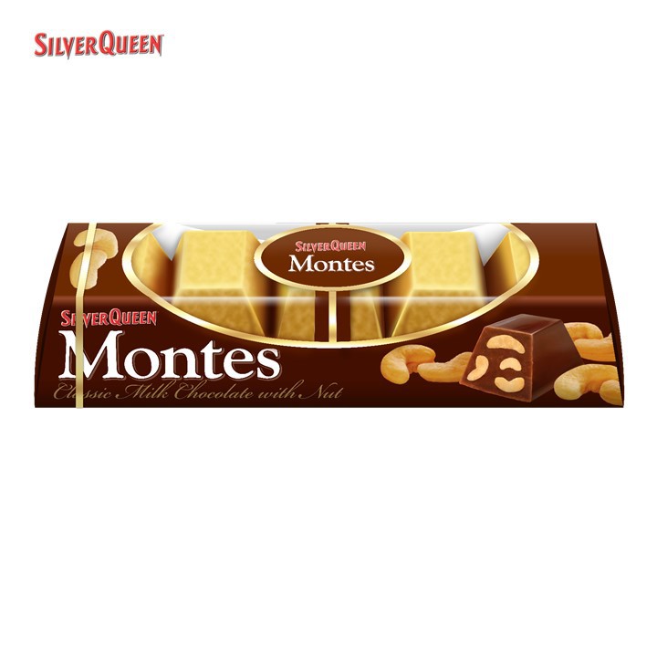 Jual Silverqueen Montes Cokelat 50 Gr | Shopee Indonesia