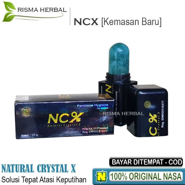 Crystal X Nasa Obat Keputihan CRISTAL X KRISTAL X NCX