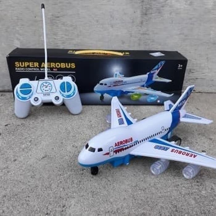Jual Mainan Rc Pesawat Aerobus - Remote Control Mainan Pesawat Terbang | Shopee Indonesia