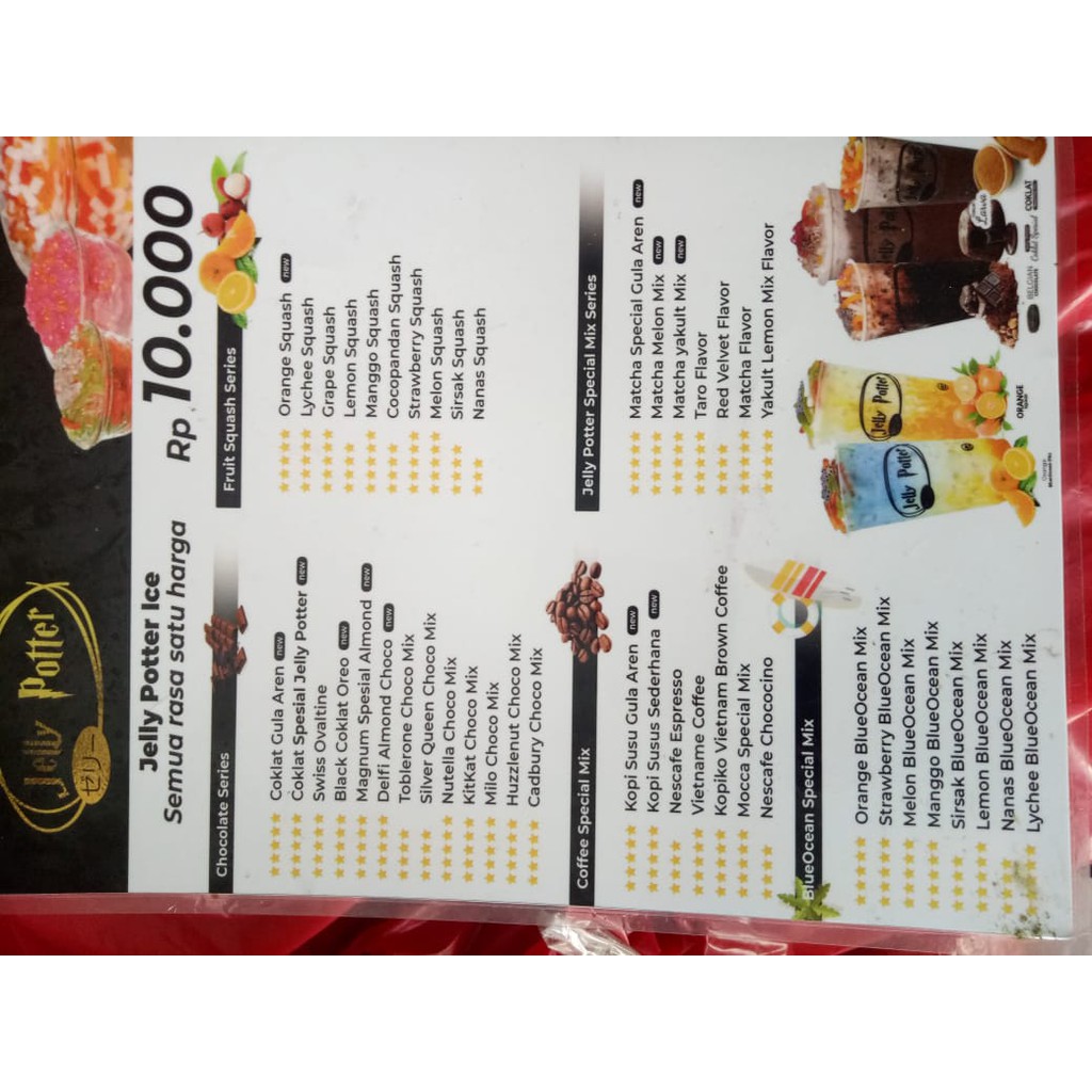 BUBUK JELLY POTTER Shopee Indonesia