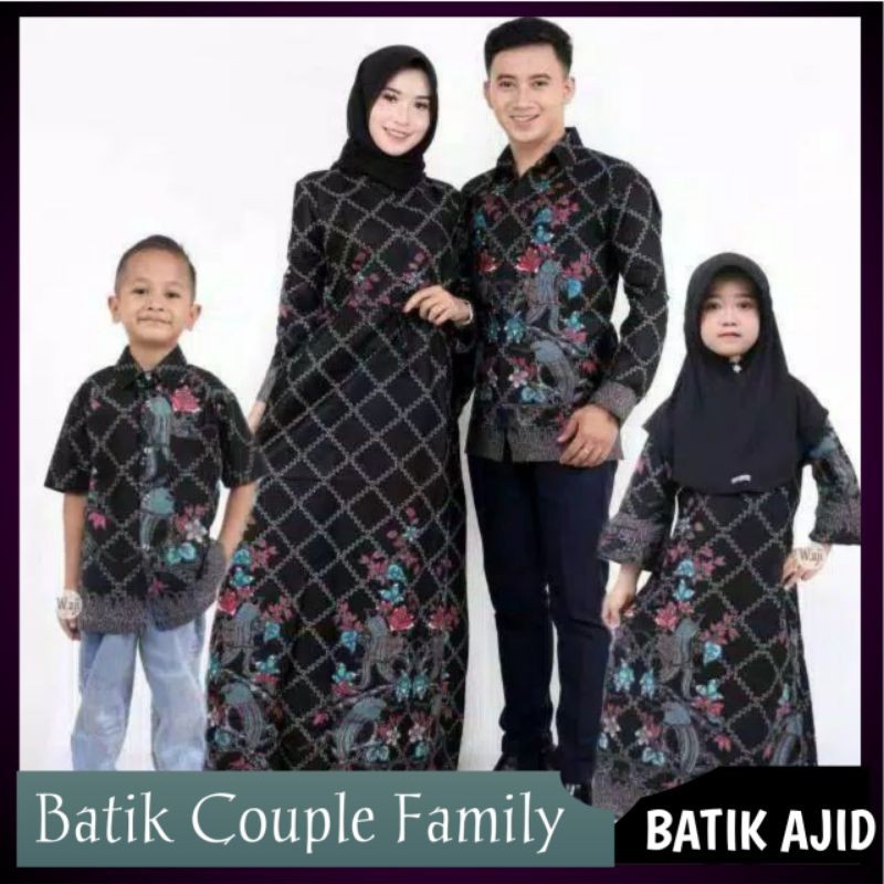 Jual BAJU BATIK COUPLE KELUARGA MODERN Monalisa Genes elegan formal seragam  batik model terbaru 2021 Indonesia|Shopee Indonesia