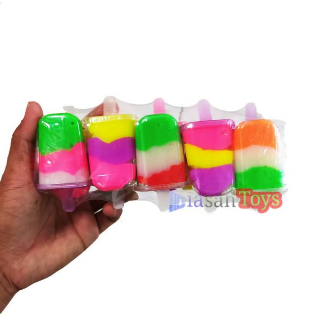 Slem Es Krim Warna Warni Satuan Ice Cream Edukasi