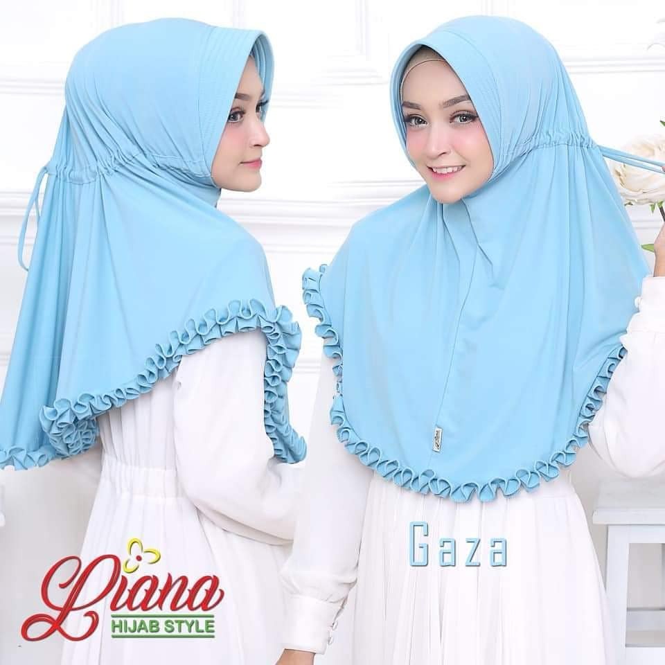 Shopee Jilbab Instan Murah Voal Motif