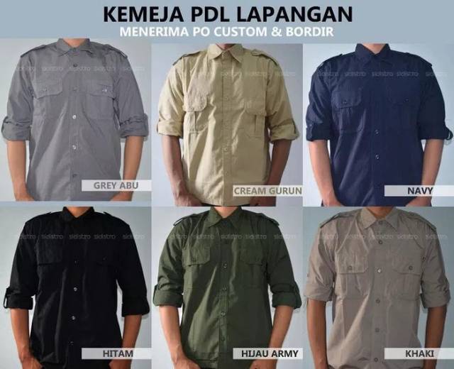 Jual Kemeja Outdoor Pria Coklat / Kemeja Pdl Coklat | Shopee Indonesia