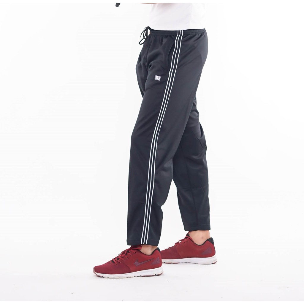 Celana Training Strip 3 Training Olahraga Pria Wanita Shopee Indonesia