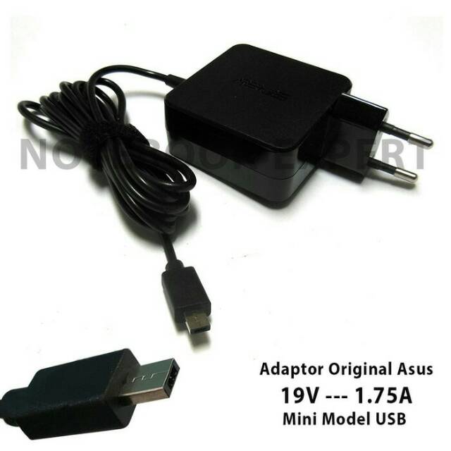 Adaptor Charger Asus 19v 1.75A model mini USB EEEBOOK X205T X205TA
