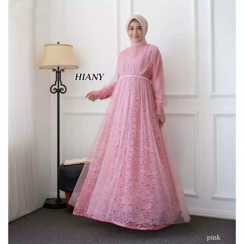 GAMIS PESTA PAYET MUTIARA MEWAH Shopee Indonesia