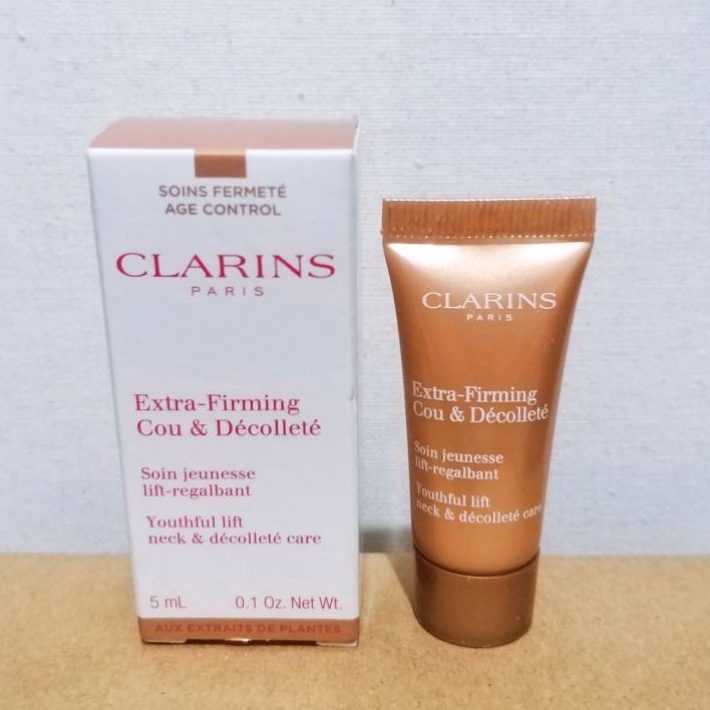 Jual Clarins Extra Firming youthful lift neck and decollete care