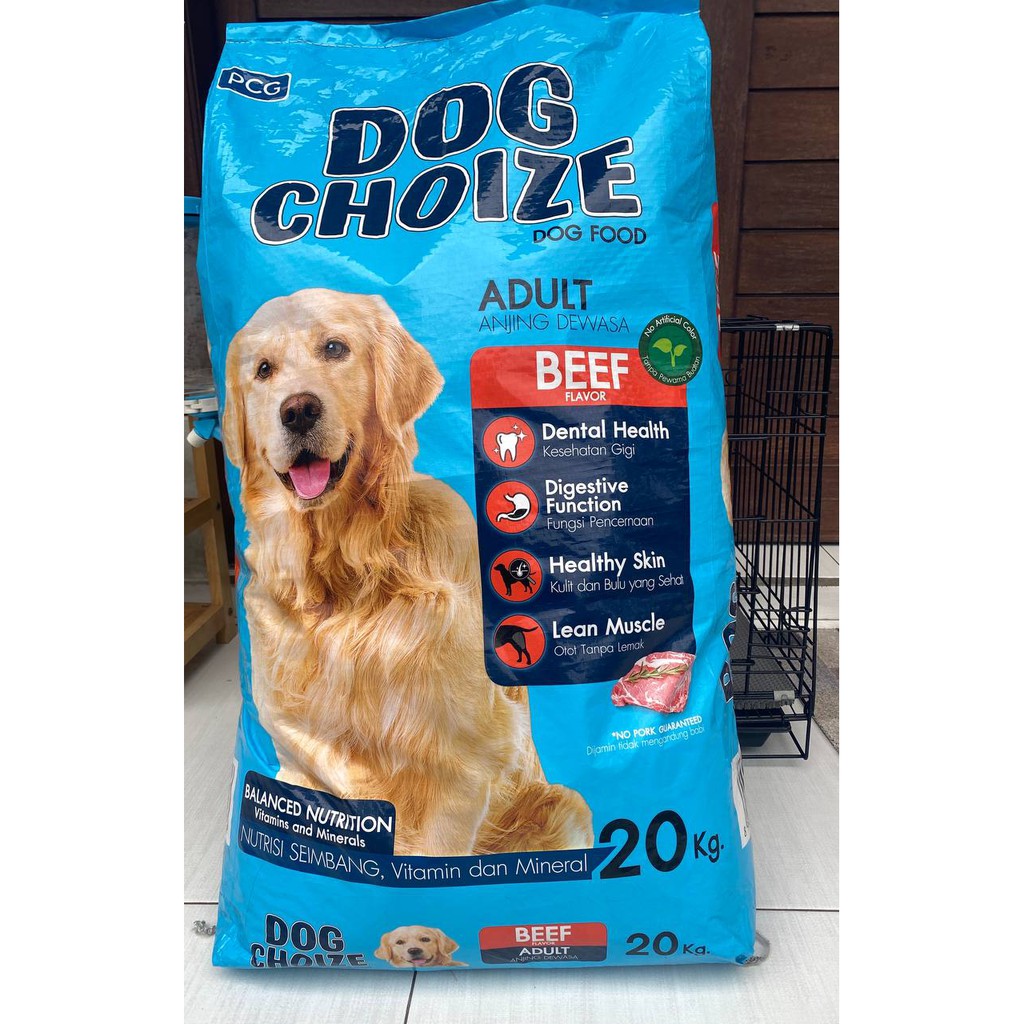 Dry Dog Food Dog Choize / Makanan Anjing Kering Ekonomis Kemasan 800