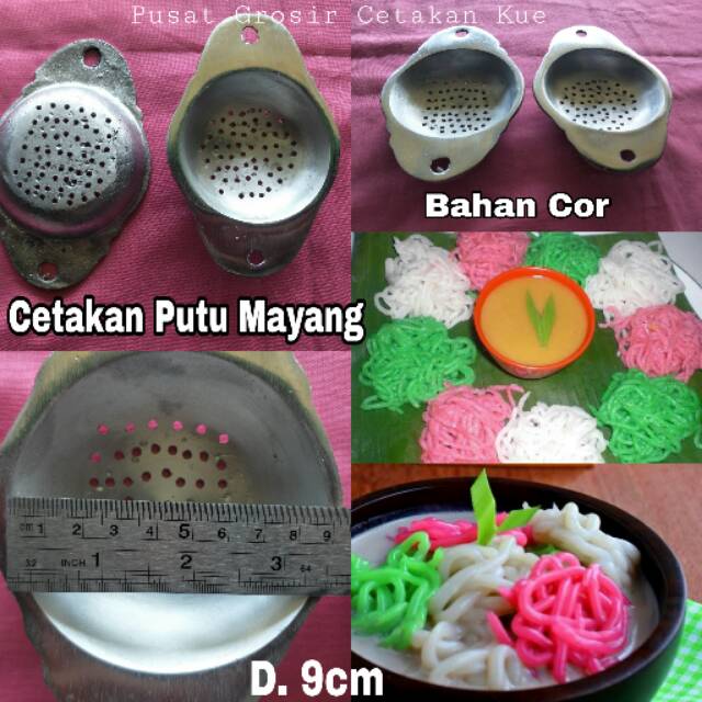 Cetakan Putu Mayang Cor Shopee Indonesia