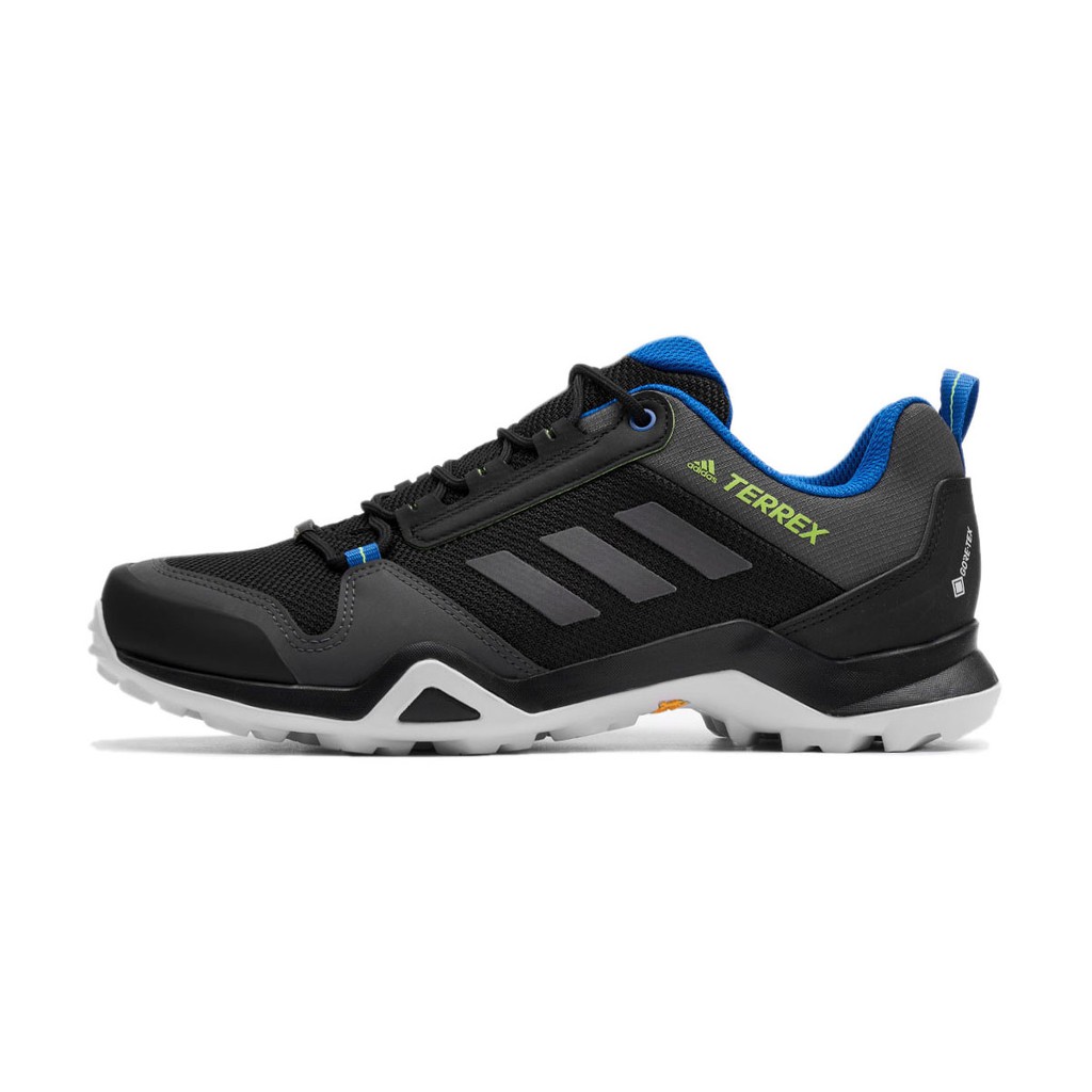 Jual Sepatu Diskon!! Adidas Terrex Ax3 Gore -Tex Hiking Core Black/Solid Grey/Signal Green Men | Shopee Indonesia
