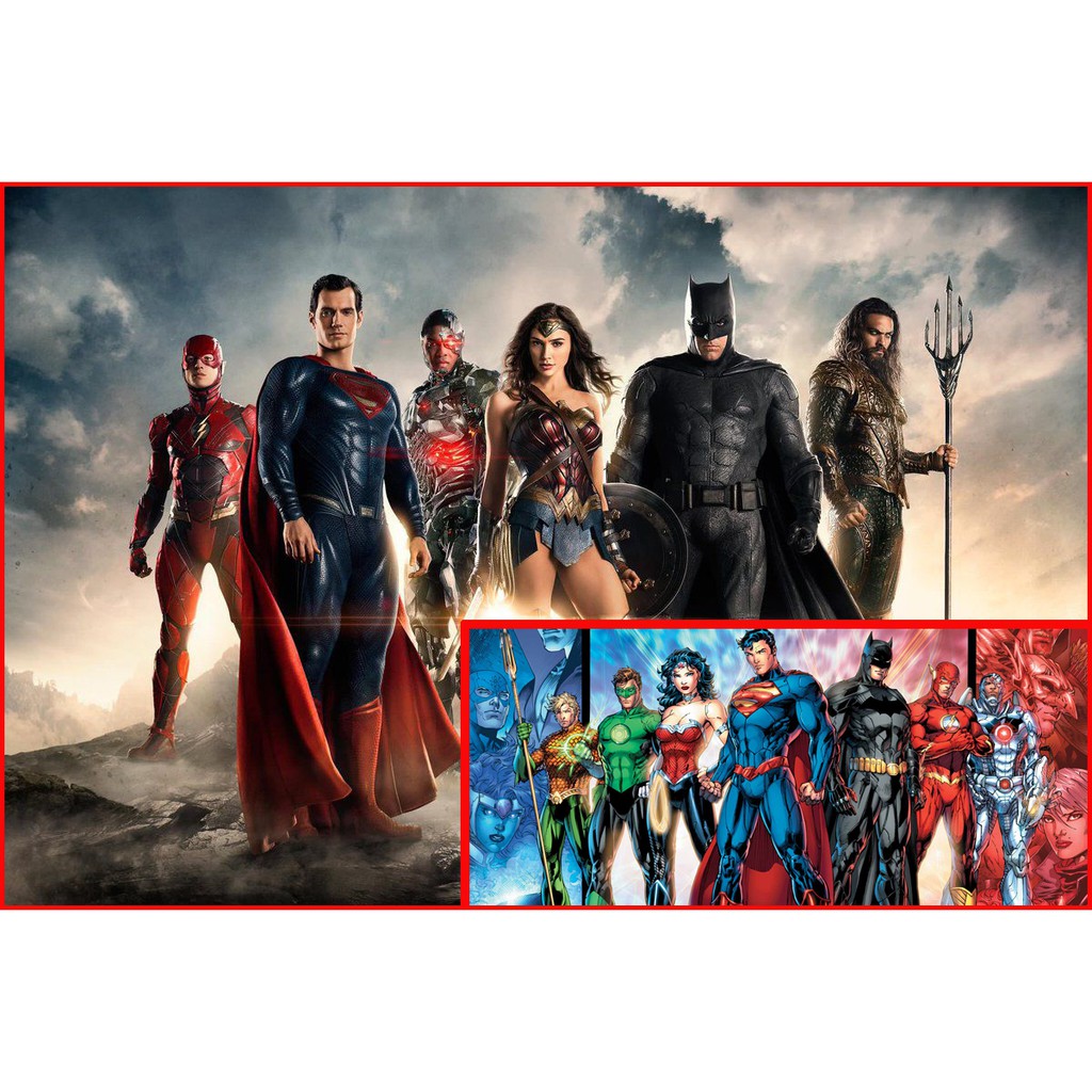 Film JUSTICE LEAGUE Movie Cartoon Collection Subtitle